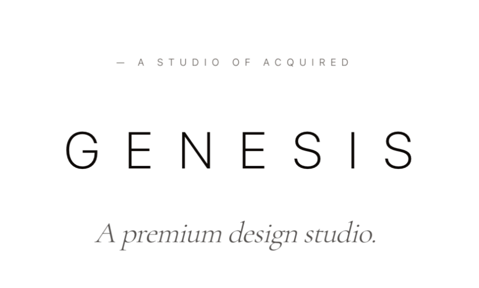 GENESIS Design Studio